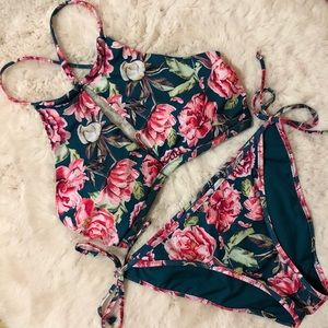 La Vie En Rose Floral Swimsuit